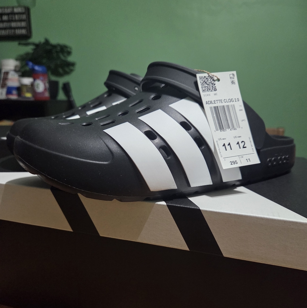 Adidas Adilette Clog 2.0 (NEW RELEASE) black